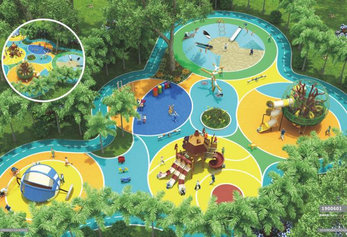 定制型 户外大型 儿童教学场设备- 1900601