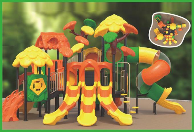 丛林滑梯系列大型组合滑梯儿童教学场设备-1915101