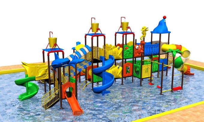 水上巨无霸型滑梯