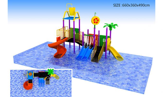 水上中小型滑梯