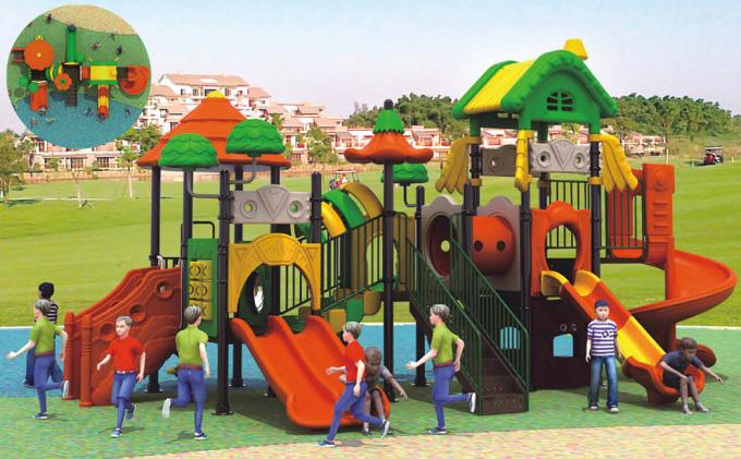 田园森林系列儿童室外大型滑梯