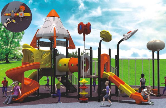 太空火箭造型滑梯