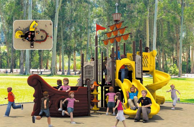 海盗船探险滑梯