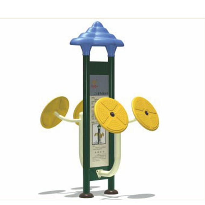 豪华双人组合训练器- 健身器材形状，颜色可定制，欢迎致电室外健身器材厂家地址电话：0543-4866291