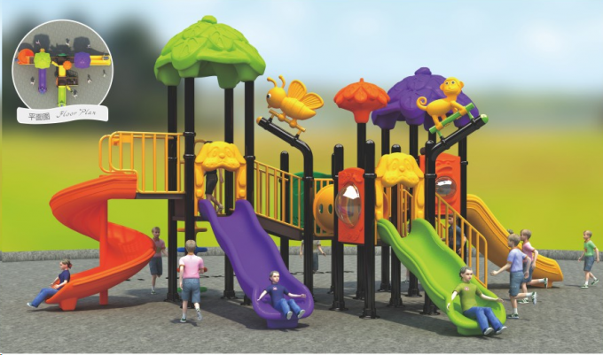 森林树屋儿童室外内滑梯-滑梯可定制设计-欢迎致电：0543-4866291