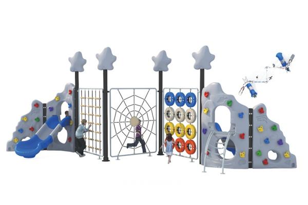 攀岩滑梯组合